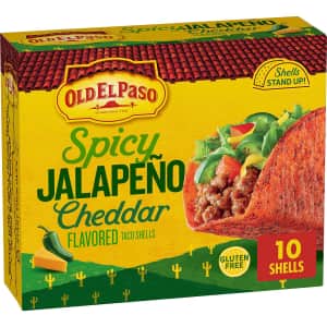 Old El Paso Spicy Jalapeño Cheddar Stand 'N Stuff Taco Shells for $2.78 via Subscribe & Save