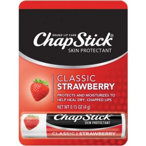 ChapStick Classic Strawberry Lip Balm: 75c via Sub & Save