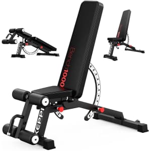 Keppi Bench1000 PRO Adjustable Weight Bench for $290
