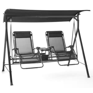 Mainstays Zero-Gravity Steel Porch Swing for $199
