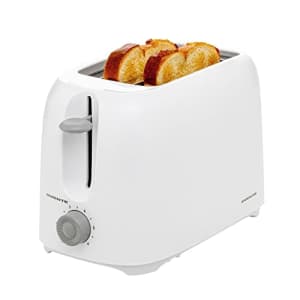 OVENTE Electric 2 Slice Toaster Machine with 6-Shade Toast Settings, 700W Power, Removable Crumb for $25