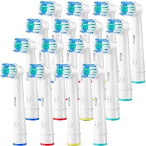 Replacement Toothbrush Heads 16-Pack for $16