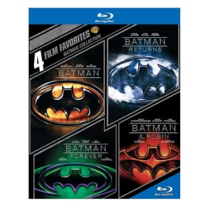 Batman 4-Film Collection on Blu-ray for $13
