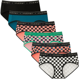 Women's Cotton Hipster Underwear 6-Pack for $20