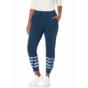 Splendid Women's Activewear Jogger Sweatpants, Navy, Small for $82