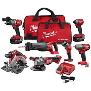 Milwaukee Electric Tools 2997-27 Fuel Combo Kit for $1,044 Milwaukee Electric Tools 2997-27 Fuel Combo Kit for $1,044
