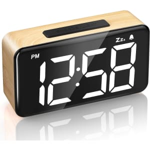 Digital Alarm Clocks for $12