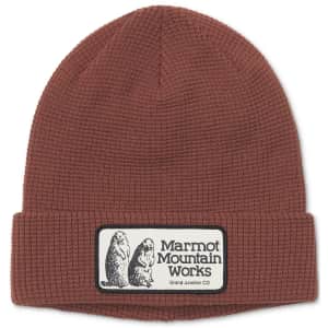Marmot Men's Haypress Waffle-Knit Beanie for $12 Marmot Men's Haypress Waffle-Knit Beanie for $12