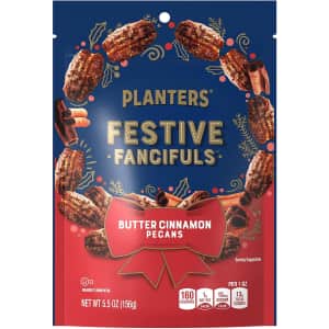 Planters Limited Edition Kettle Cooked Butter Cinnamon Pecans 5.5-oz. Bag for $3.24 via Sub & Save