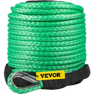 Mophorn 100-Foot Green Synthetic Winch Line for $70 Mophorn 100-Foot Green Synthetic Winch Line for $70