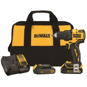 DeWalt Atomic 20V Max Cordless 1/2" Drill Driver Kit for $100 in cart for members