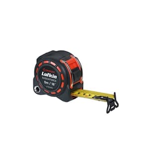 Lufkin L1116CME2 5m/16' x 3cm/1-3/16" ShockForce Dual Sided Tape Measure, 30 Meter Drop Tested, for $57