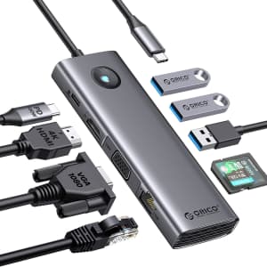 Orico 9-in-1 USB-C Docking Station for $45