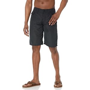 True Religion Men's Ricky Board Shorts, Black, 46 for $74
