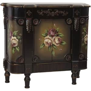Nearly Natural French Vintage Floor Cabinet for $281