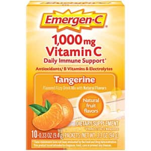 Emergen-C 1000mg Vitamin C Powder, with Antioxidants, B Vitamins and Electrolytes, Vitamin C for $16