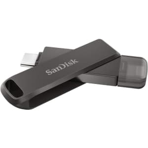 SanDisk 256GB iXpand USB-C Flash Drive Lux for $50 SanDisk 256GB iXpand USB-C Flash Drive Lux for $50