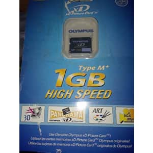 Olympus xD Memory 1 gb xD card M+ 1 GB xD-Picture Card Flash Memory Card 202248 for $50 Olympus xD Memory 1 gb xD card M+ 1 GB xD-Picture Card Flash Memory Card 202248 for $50