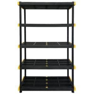 Project Source Commander 5-Tier Utility Shelving Unit: $80 Project Source Commander 5-Tier Utility Shelving Unit: $80