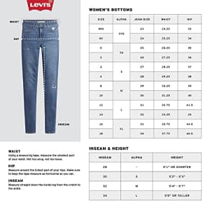 Levi's Women's 501 Pieced Shorts, (New) Medium Indigo Destructed, 29 for $30