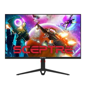 Sceptre IPS 27" 2K Gaming Monitor QHD 2560 x 1440p up to 165Hz 1ms HDR400 AMD FreeSync Premium 100% for $250