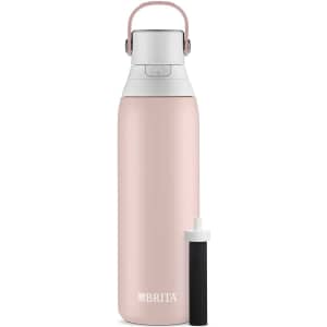 Brita 20-oz. Insulated Stainless Steel Water Bottle w/ Filter for $30