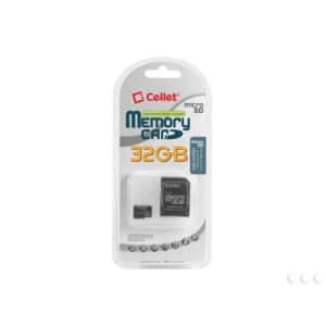 Cellet 32GB Karbonn K30 Micro SDHC Card is Custom Formatted for Digital high Speed, Lossless for $82