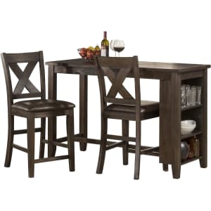 Hillsdale Furniture Spencer 3-Piece Dining Table Set for $272