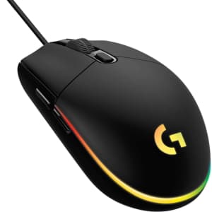 Logitech G203 LightSync Wired Optical Gaming Mouse for $20