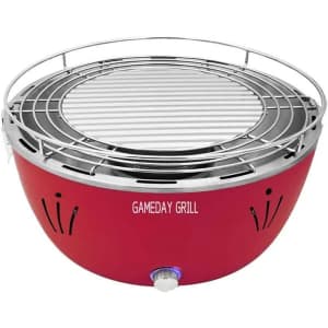 Grill Time Tailgater Game Day Tabletop Portable Charcoal Grill for $70