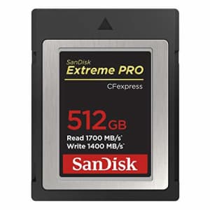 SanDisk 512GB Extreme PRO CFexpress Card Type B - SDCFE-512G-GN4NN for $350