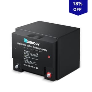 Renogy 24V 25Ah Lithium Iron Phosphate Battery for $210