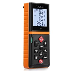 Tacklife Advanced Laser Measure 131 Ft Digital Laser Tape Measure with Mute Function Laser for $40 Tacklife Advanced Laser Measure 131 Ft Digital Laser Tape Measure with Mute Function Laser for $40