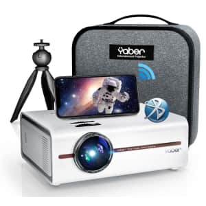 Yaber Mini Bluetooth Portable Projector for $70