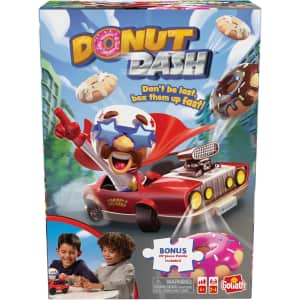 Goliath Games Donut Dash Game w/ 24-Piece Puzzle for $13 Goliath Games Donut Dash Game w/ 24-Piece Puzzle for $13