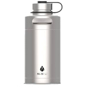 Manna 64-oz. Double Wall Vacuum-Sealed Stainless Steel Keg Growler for $37 Manna 64-oz. Double Wall Vacuum-Sealed Stainless Steel Keg Growler for $37