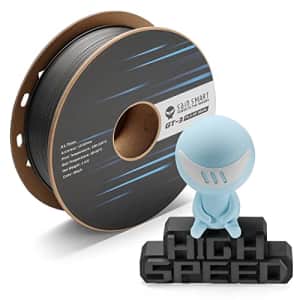 SainSmart GT-3 High Speed Matte PLA Filament 1.75mm, High Flow 3D Printer Filament, Black, 2.2 LBS for $16