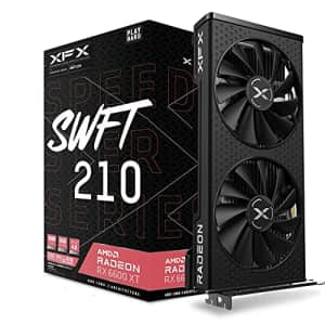 XFX Speedster SWFT210 Radeon RX 6600 XT CORE Gaming Graphics Card with 8GB GDDR6 HDMI 3xDP, AMD for $470