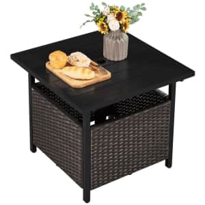 SmileMart Patio Side Table for $83