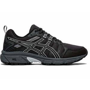ASICS Women's Gel-Venture 7 (D) Shoes, 10W, Black/Piedmont Grey for $65 ASICS Women's Gel-Venture 7 (D) Shoes, 10W, Black/Piedmont Grey for $65