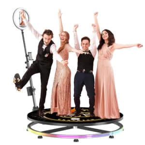 Harzhi 360 Photo Booth Machine with Flight Case for $725