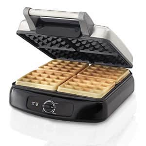 Farberware 4-Slice Waffle Maker, One Size, Stainless Steel for $60
