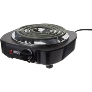 Imusa 1,100W Electric Single Burner for $14 Imusa 1,100W Electric Single Burner for $14