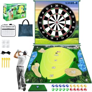 Golf Chipping Game w/ Golf Hitting Mat for $40