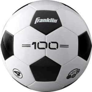 Franklin Sports Competition 100 Soccer Ball for $13