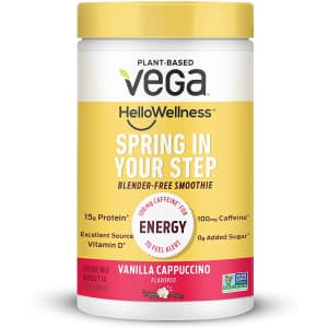 Vega Hello Wellness Spring in Your Step Blender Free Smoothie 13.8-oz. Container for $30