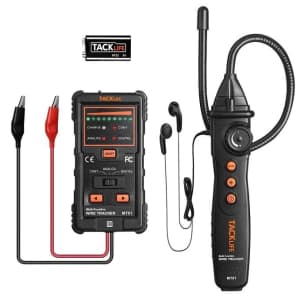 Tacklife Underground Wire Tracker & Cable Tester w/ Headphones for $22