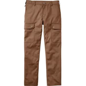 Duluth Trading Co. Men's 40 Grit Flex Twill Slim Fit Cargo Pants for $15 in cart