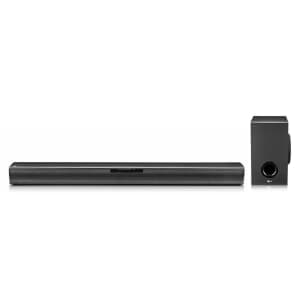 LG SJ2 2.1-Channel Bluetooth Soundbar w/ Wireless Subwoofer for $80