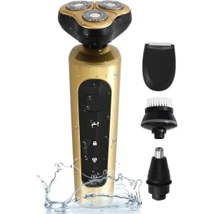 Rechargeable Wet / Dry Electric Shaver for $20